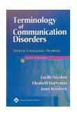 Terminology of Communication Disorders: Speech Language Hearing-5판(2003)
