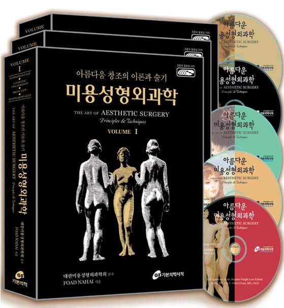 미용성형외과학 3 Vols 5DVD