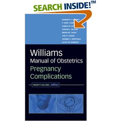 Williams Manual of Obstetrics 22e
