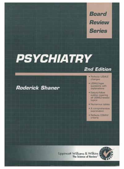 BRS Psychiatry: Board Review Series-2판(2000)