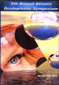 Annual Atlanta Oculoplastic Symposium (2012): 4-DVD Set-5판