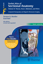 Pocket Atlas of Sectional Anatomy Volume II : Thorax Heart Abdomen and Pelvis 4/e