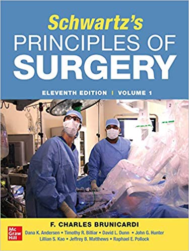 SCHWARTZ'S PRINCIPLES OF SURGERY 2vols-11판(IE)