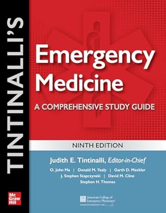 Tintinalli's Emergency Medicine-9판