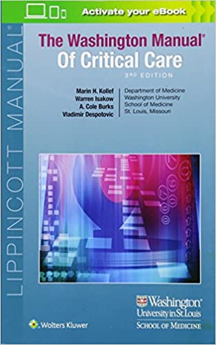 The Washington Manual of Critical Care-3판