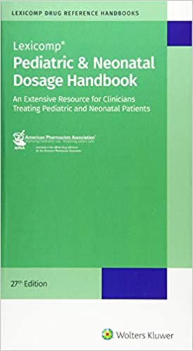 Pediatric and Neonatal Dosage Handbook-27판