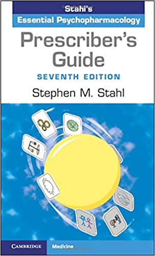 Prescriber's Guide(Stahl's Essential Psychopharmacology)-7판