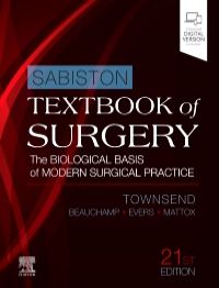 Sabiston Textbook of Surgery-21판