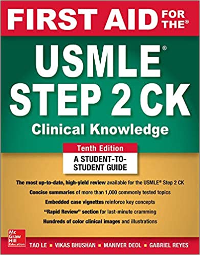 First Aid for the USMLE Step 2 CK-10판