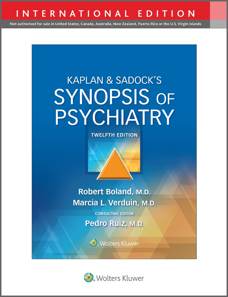 Kaplan & Sadock’s Synopsis of Psychiatry-12판(IE)