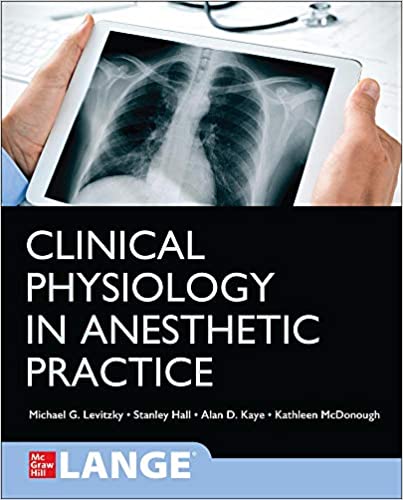Clinical Physiology in Anesthetic Practice-1판