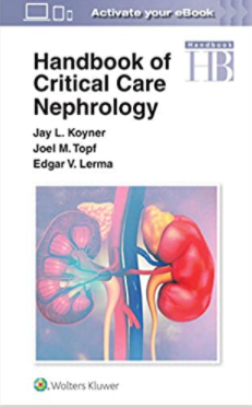 Handbook of Critical Care Nephrology-1판