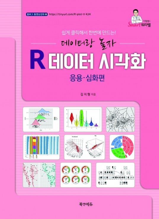 R데이터 시각화 응용심화편 -데이터랑 놀자 쉽게 클릭해서 한 번에 만드는!