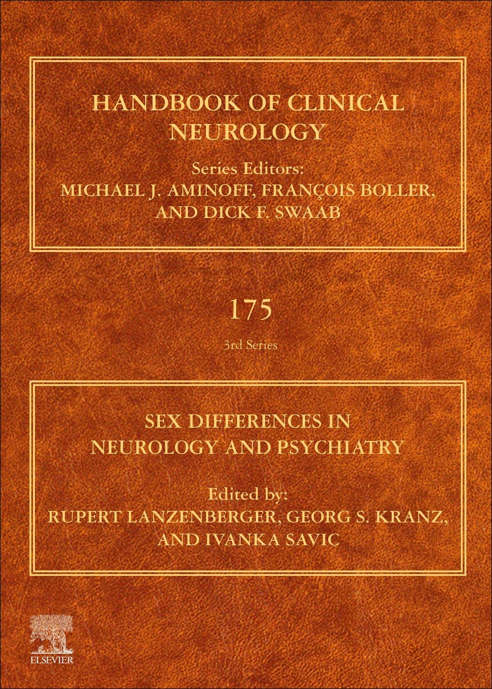 Sex Differences in Neurology and Psychiatry Volume175-1판
