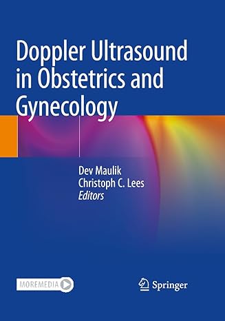 Doppler Ultrasound in Obstetrics and Gynecology-3판(Hardcover)